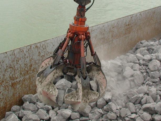 Hydraulische Steenpoliep
